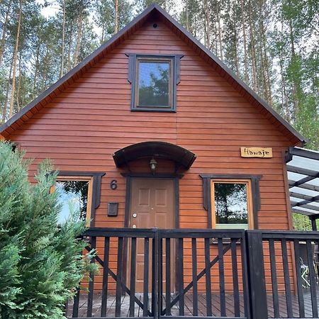 Domek Caloroczny Hawaje Nad Jeziorem Kazub Cieciorka Exterior foto