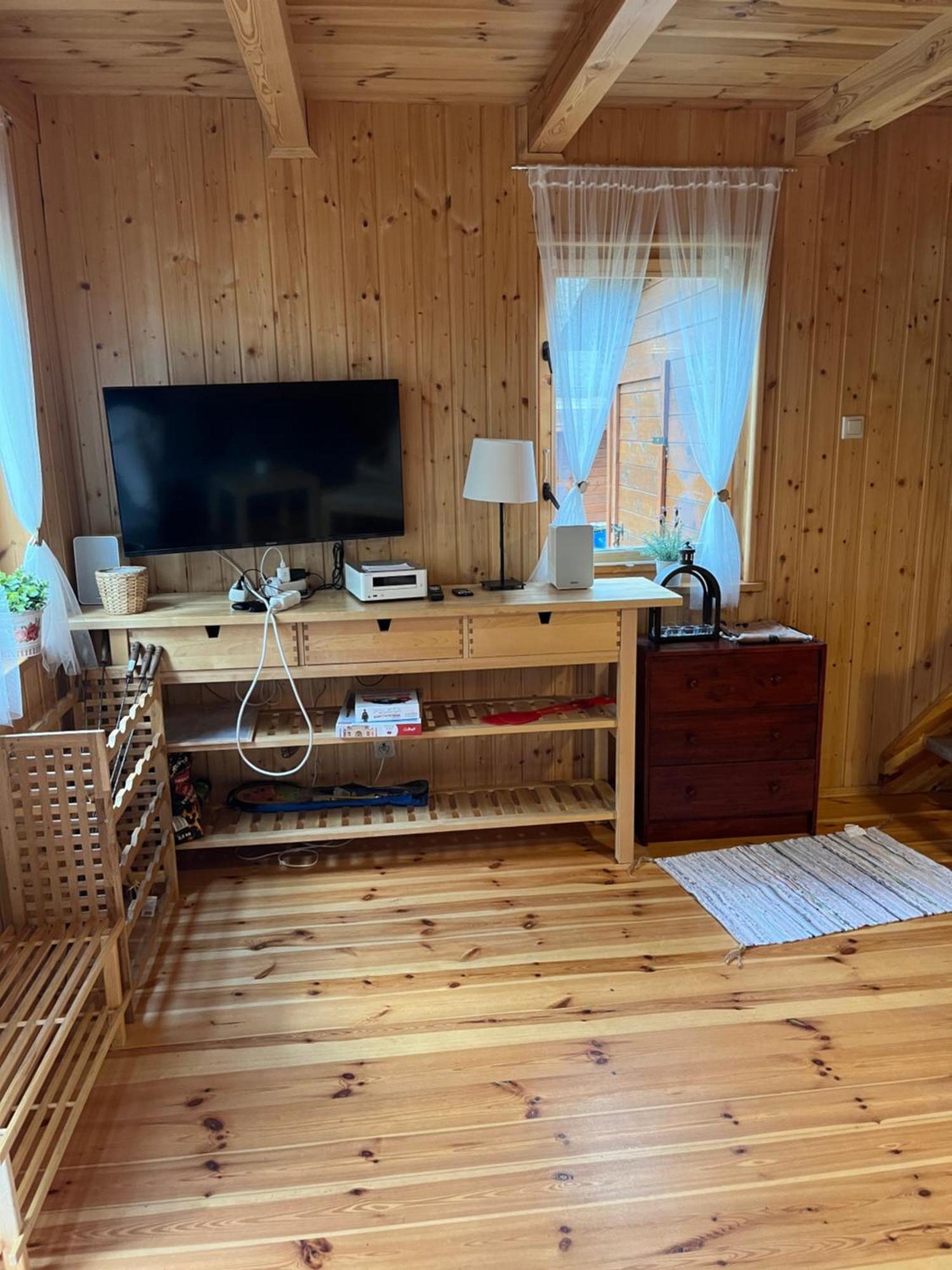 Domek Caloroczny Hawaje Nad Jeziorem Kazub Cieciorka Exterior foto